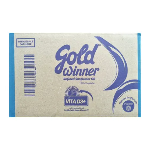 Gold Winner Sunflower Oil Box 10 Pouch  Rs.1165/-