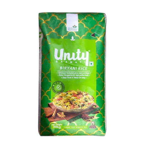 Unity Basmathi Rice 30 Kg  Rs.3430/-